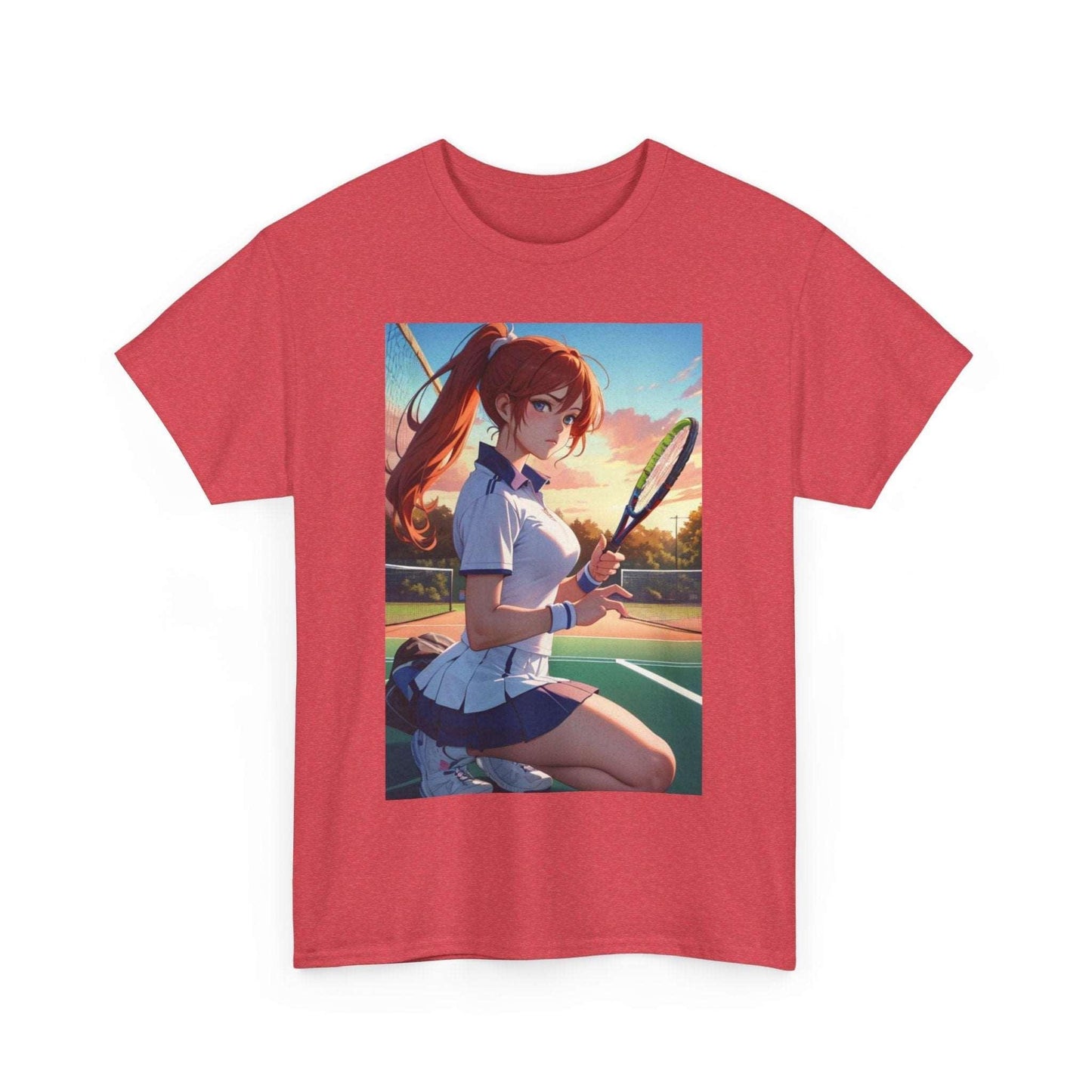 Anime tennis 4 - Unisex Heavy Cotton T-Shirt