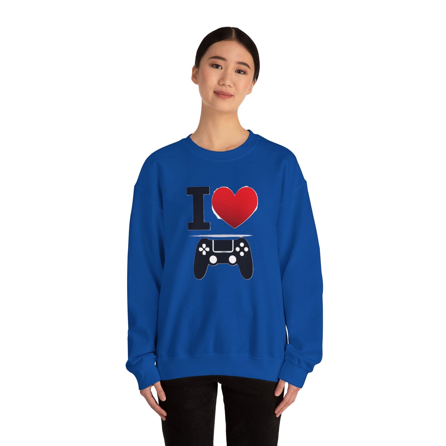 I Heart Gaming - Crewneck Sweatshirt