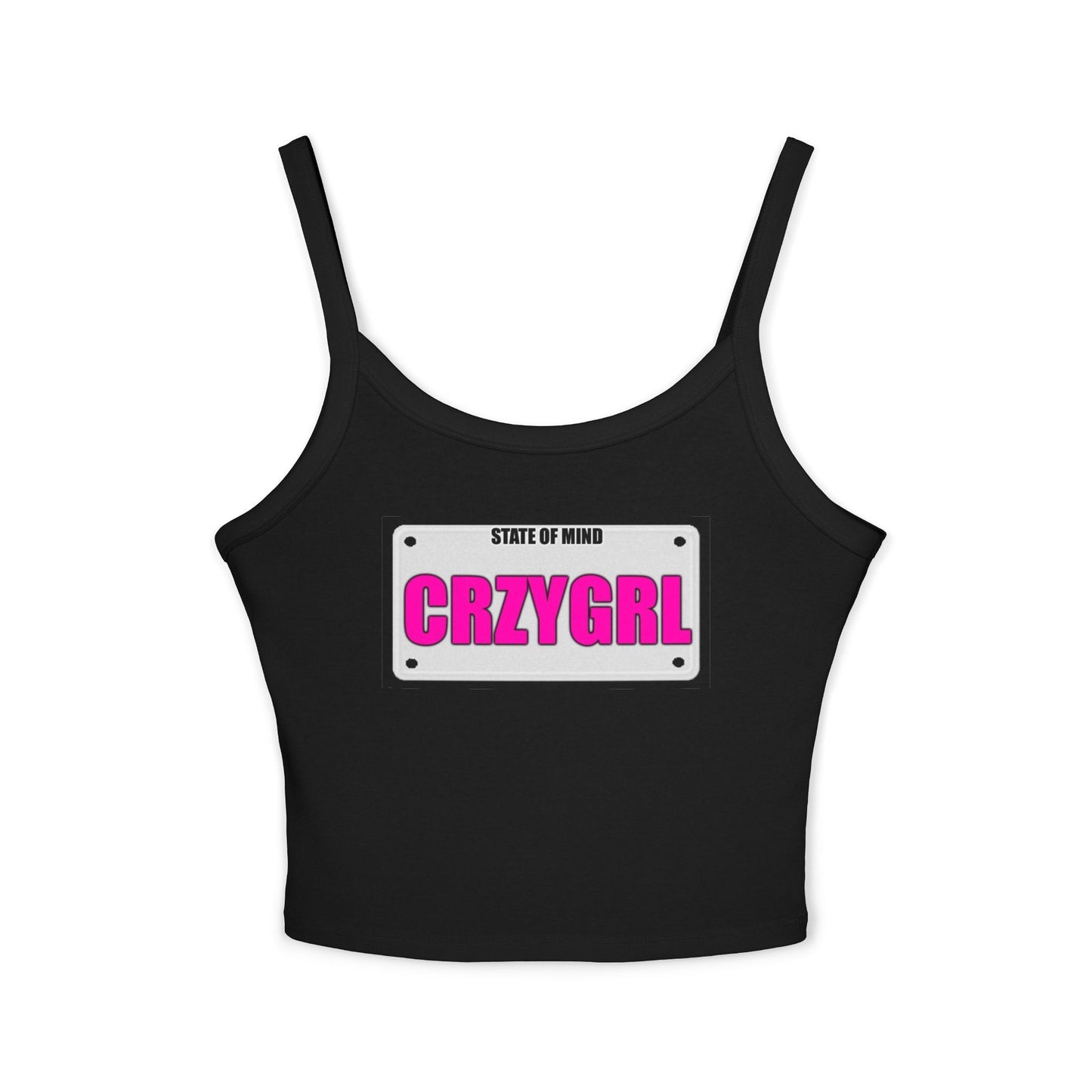 CRZYGIRL - Women's Spaghetti Strap Tank Top