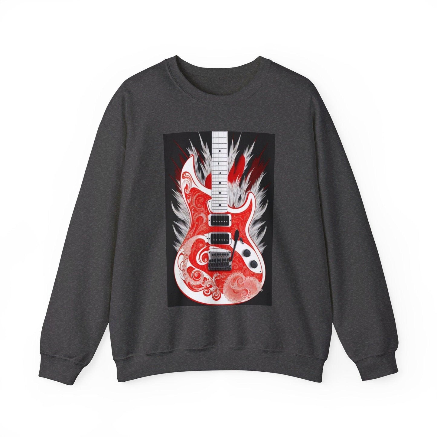 Rock Collection Guitar - Unisex Heavy Blend™ Crewneck Sweatshirt