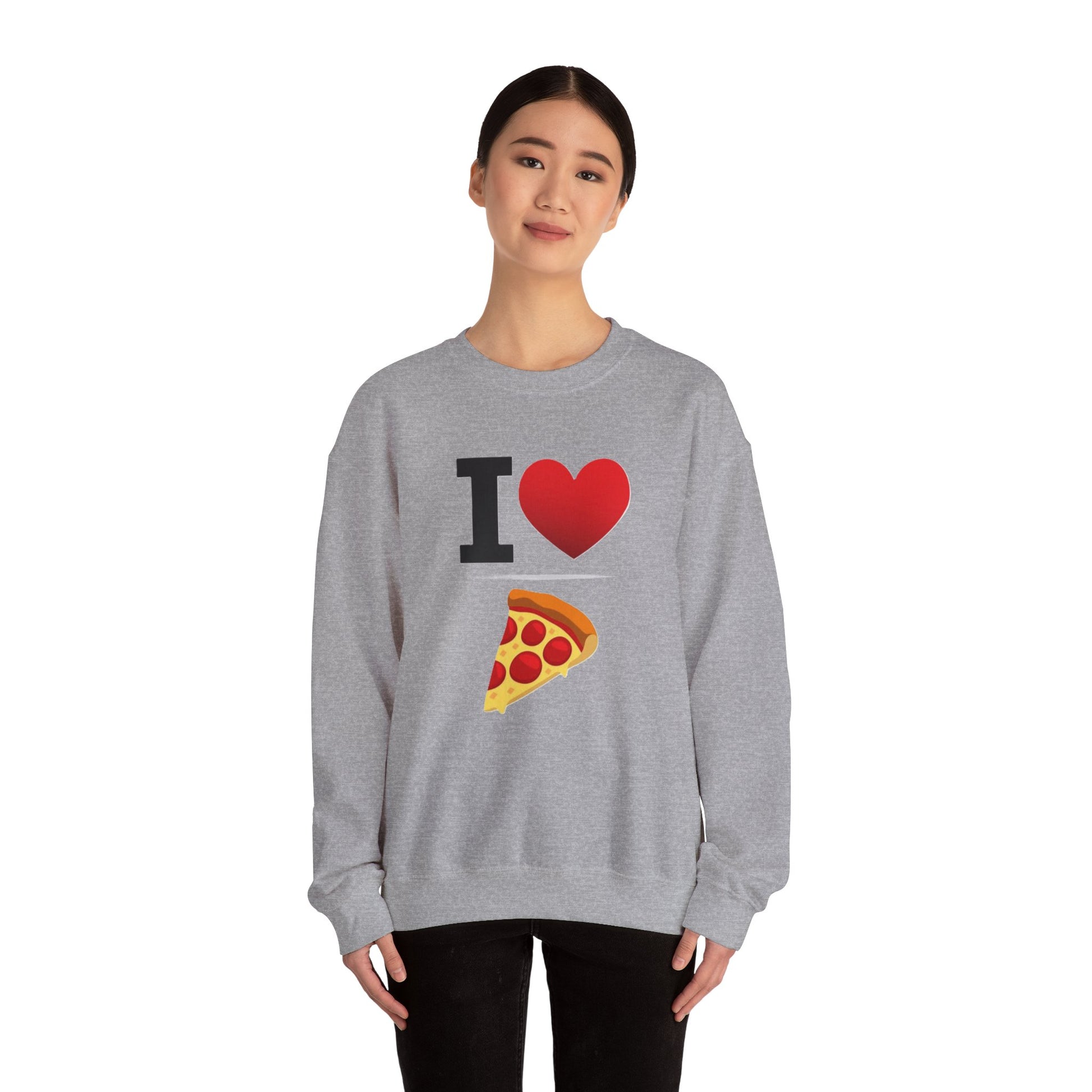 I Heart Pizza - Crewneck Sweatshirt - Better Mode