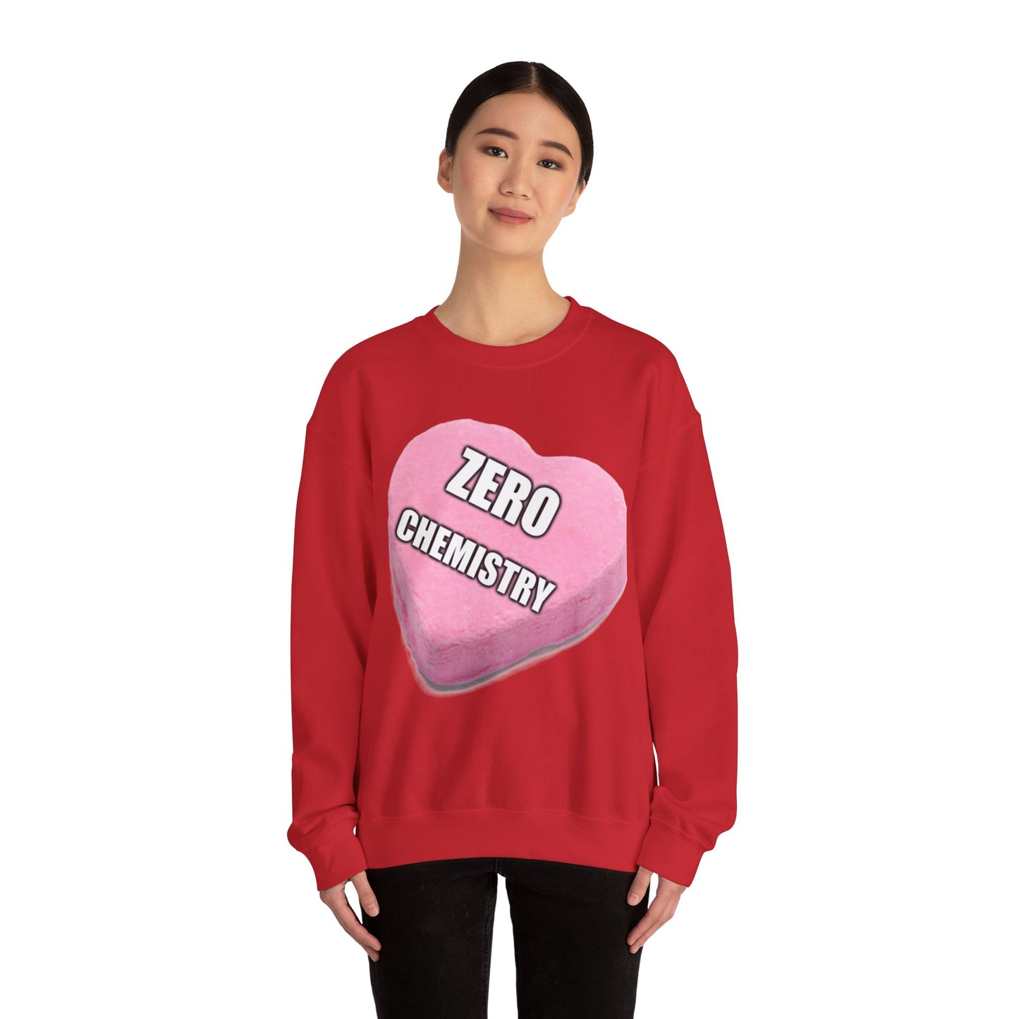 Candy Heart "Zero Chemistry" - Crewneck Sweatshirt - Better Mode