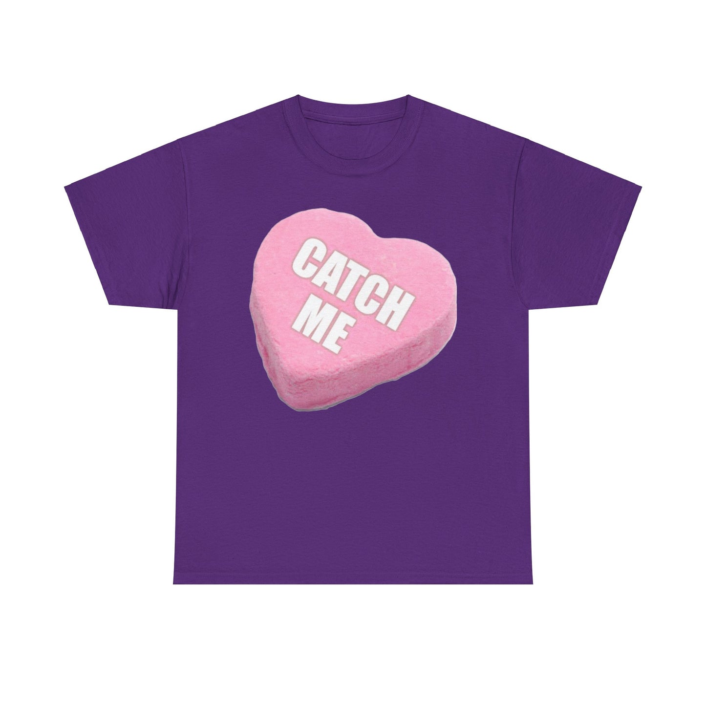 Candy Heart - "Catch Me" - Unisex Heavy Cotton T-Shirt - Better Mode