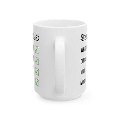 To Do List Ceramic Mug