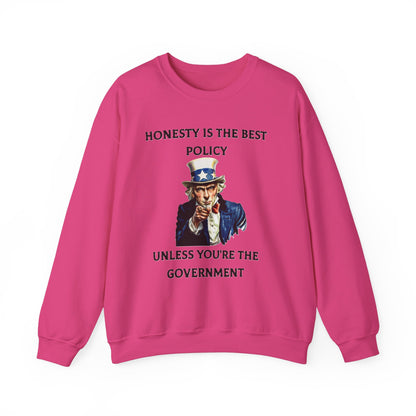 Honesty Policy - Crewneck Sweatshirt