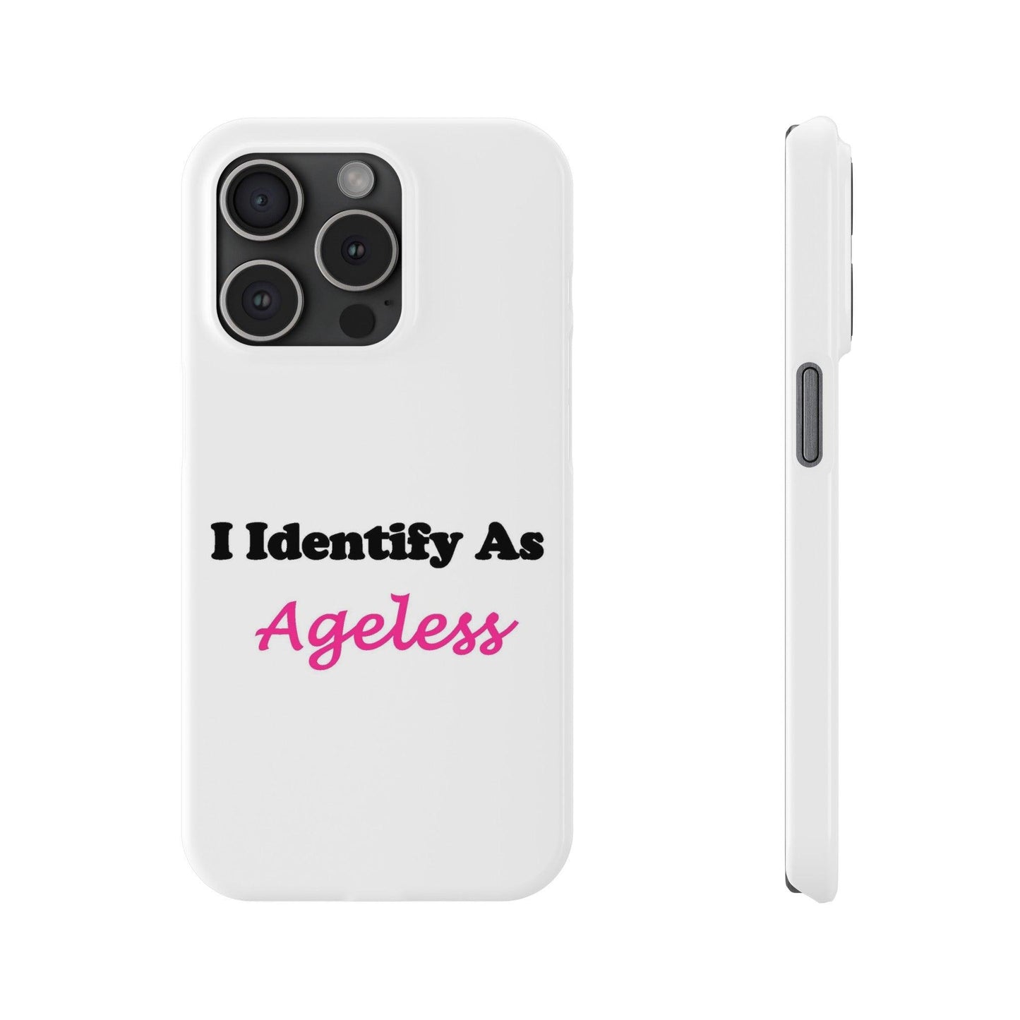 ID Ageless (White) - Slim Phone Cases - Better Mode