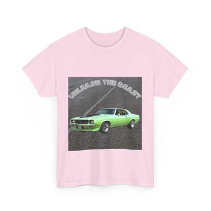 Unleash The Beast Classic Cars 5 - Unisex Heavy Cotton T-Shirt