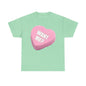 Candy Heart "Want Me" - Unisex Heavy Cotton T-Shirt - Better Mode