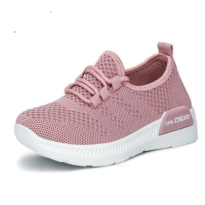 Women's Sneakers - Casual Cross Strap - Breathable Sneakers