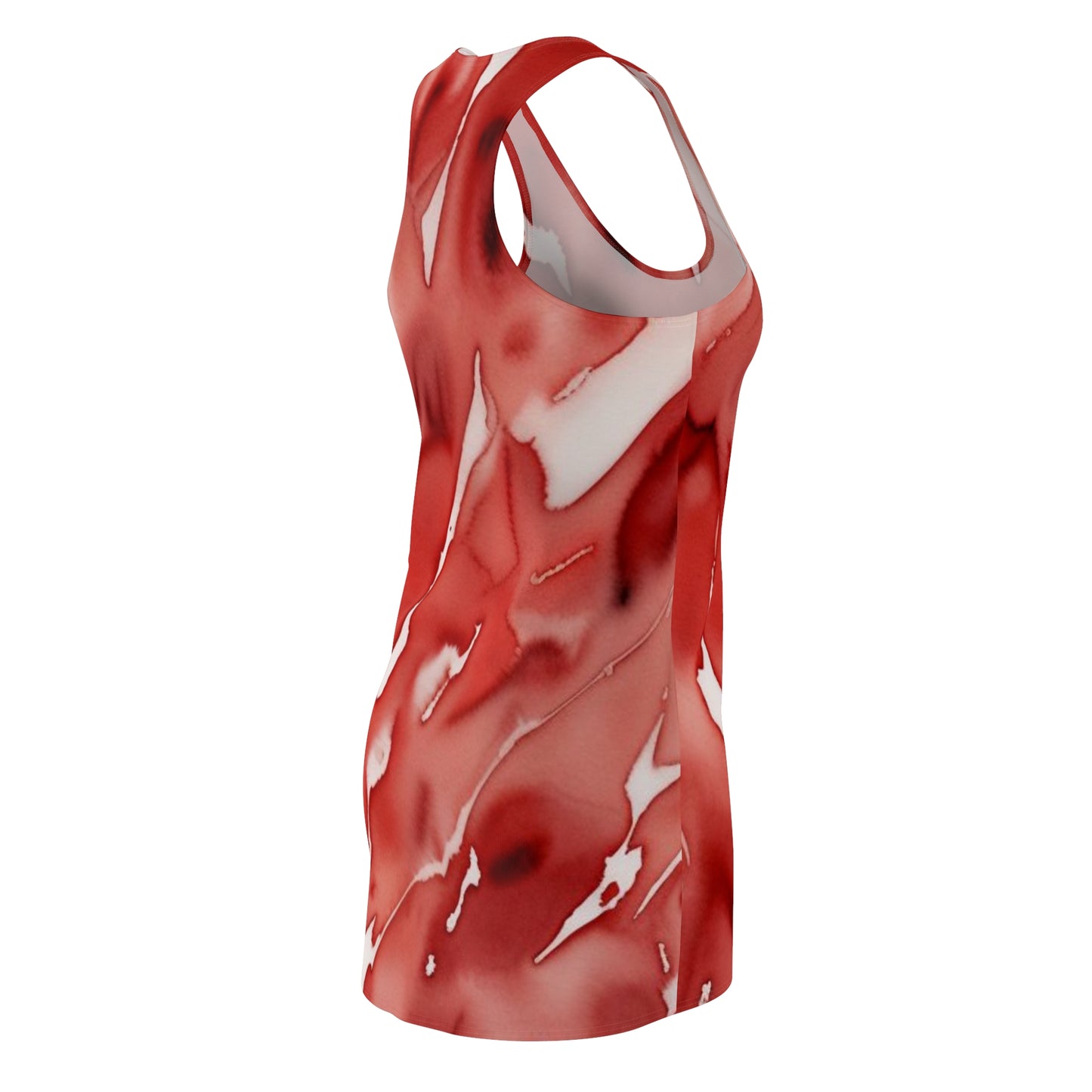 Red Marble Racerback Dress