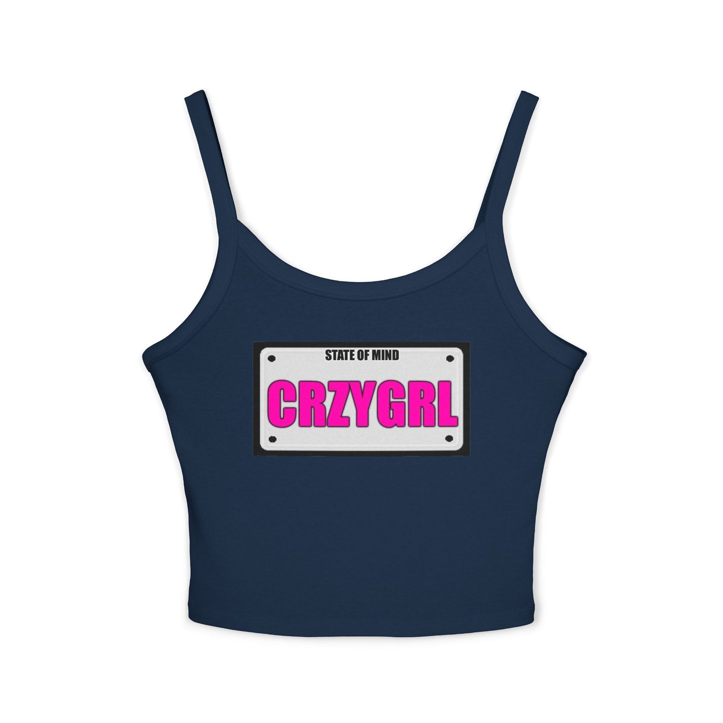 CRZYGIRL - Women's Spaghetti Strap Tank Top