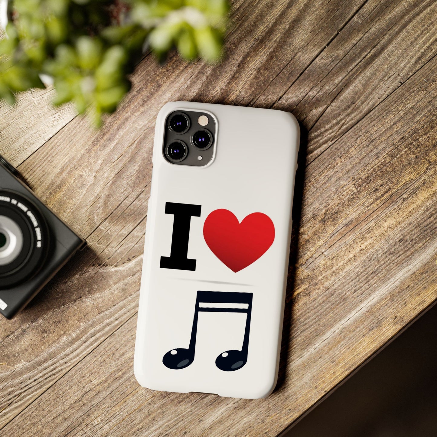 I Heart Music - Slim Phone Cases