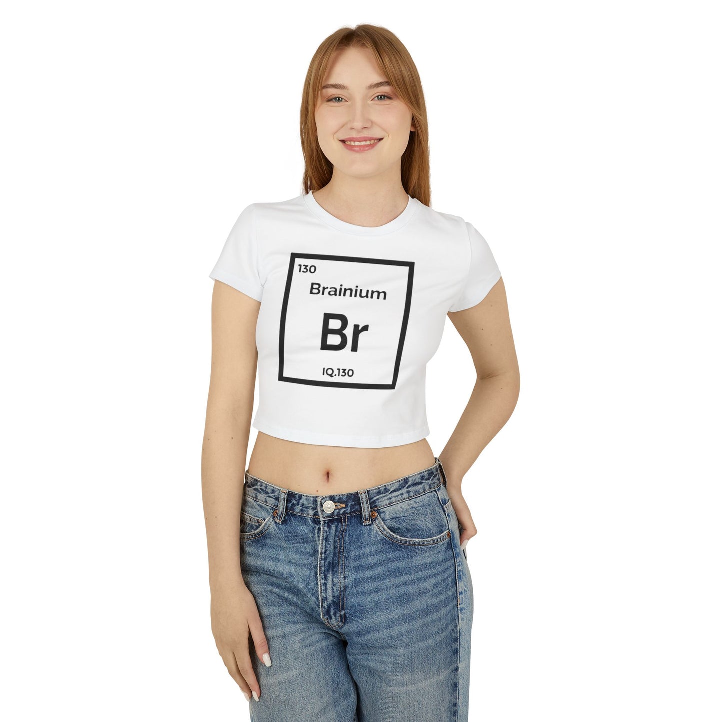 "Brainium" Periodic Table Women's Baby T-Shirt