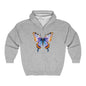 Butterfly 1 - Full Zip Hooded Sweatshirt