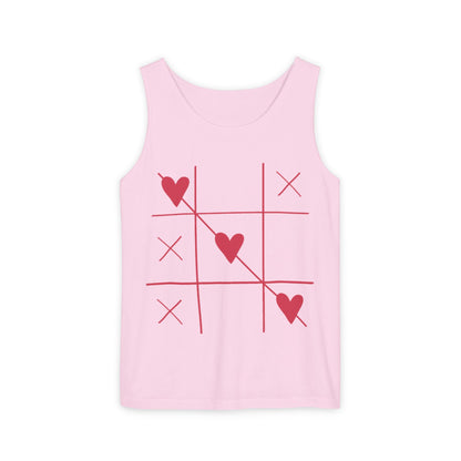 Tic Tac Toe Hearts Tank Top