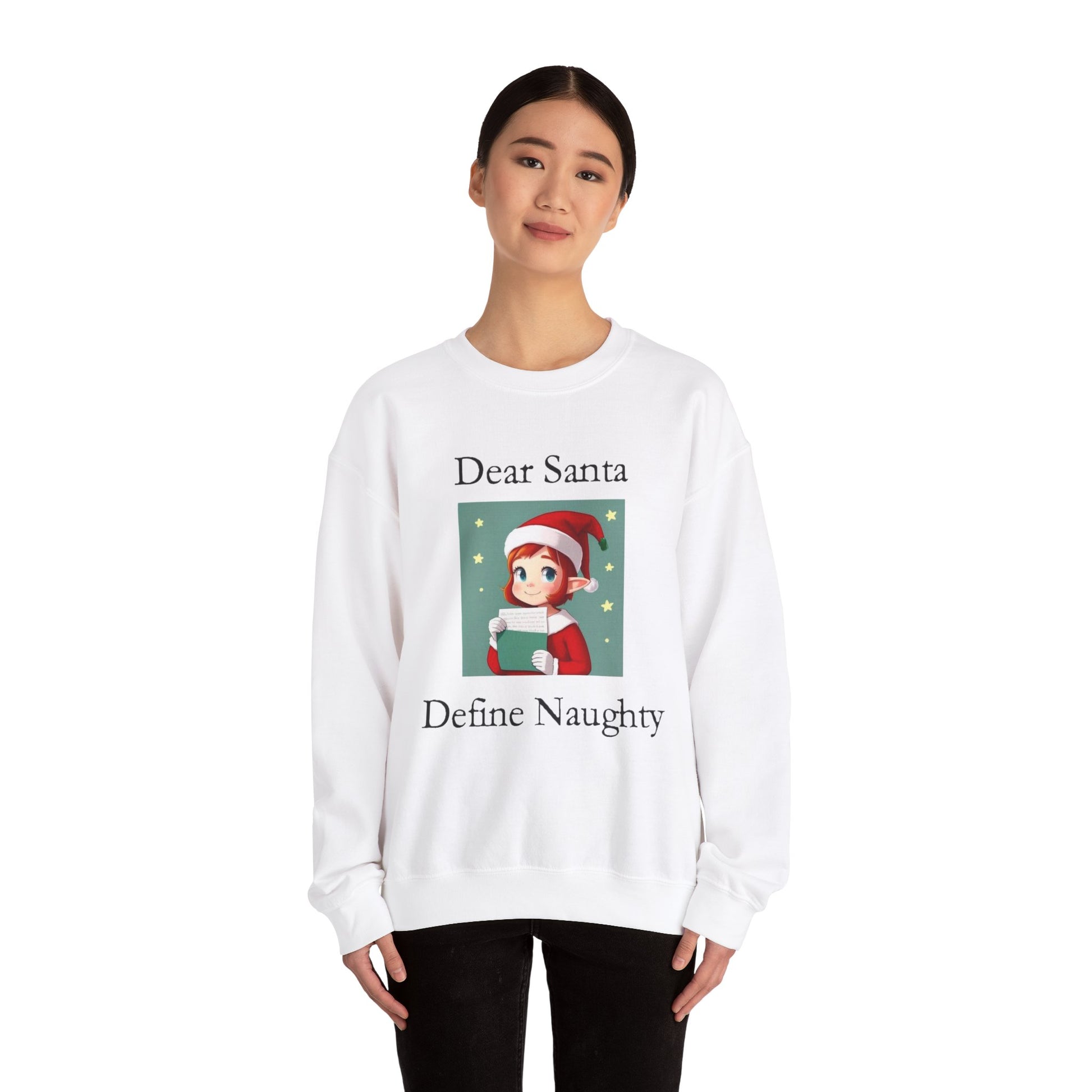 Christmas - Dear Santa 2 - Unisex Heavy Blend™ Crewneck Sweatshirt - Better Mode