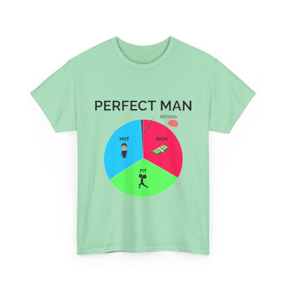 Perfect Man Pie Chart T-Shirt