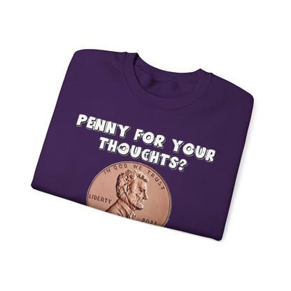 Penny...Thoughts - Crewneck Sweatshirt