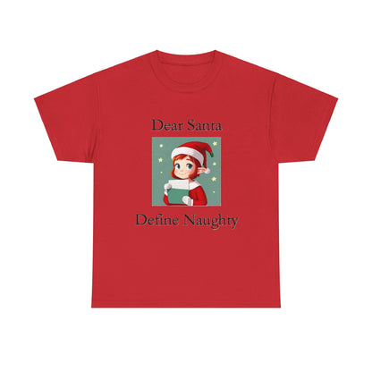 Christmas - Dear Santa 2 - Unisex Heavy Cotton T-Shirt - Better Mode