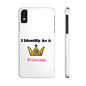 ID Princess (White) - Slim Phone Cases - Better Mode