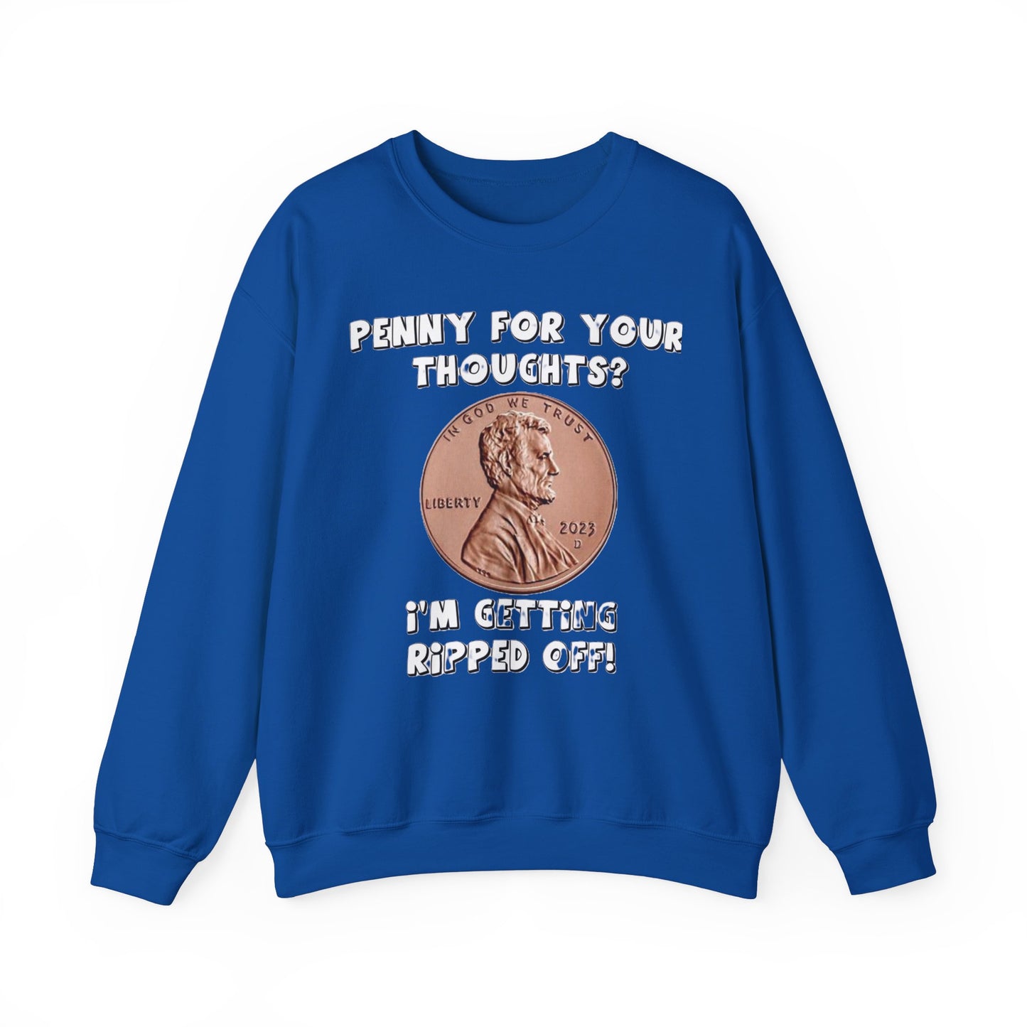 Penny...Thoughts - Crewneck Sweatshirt