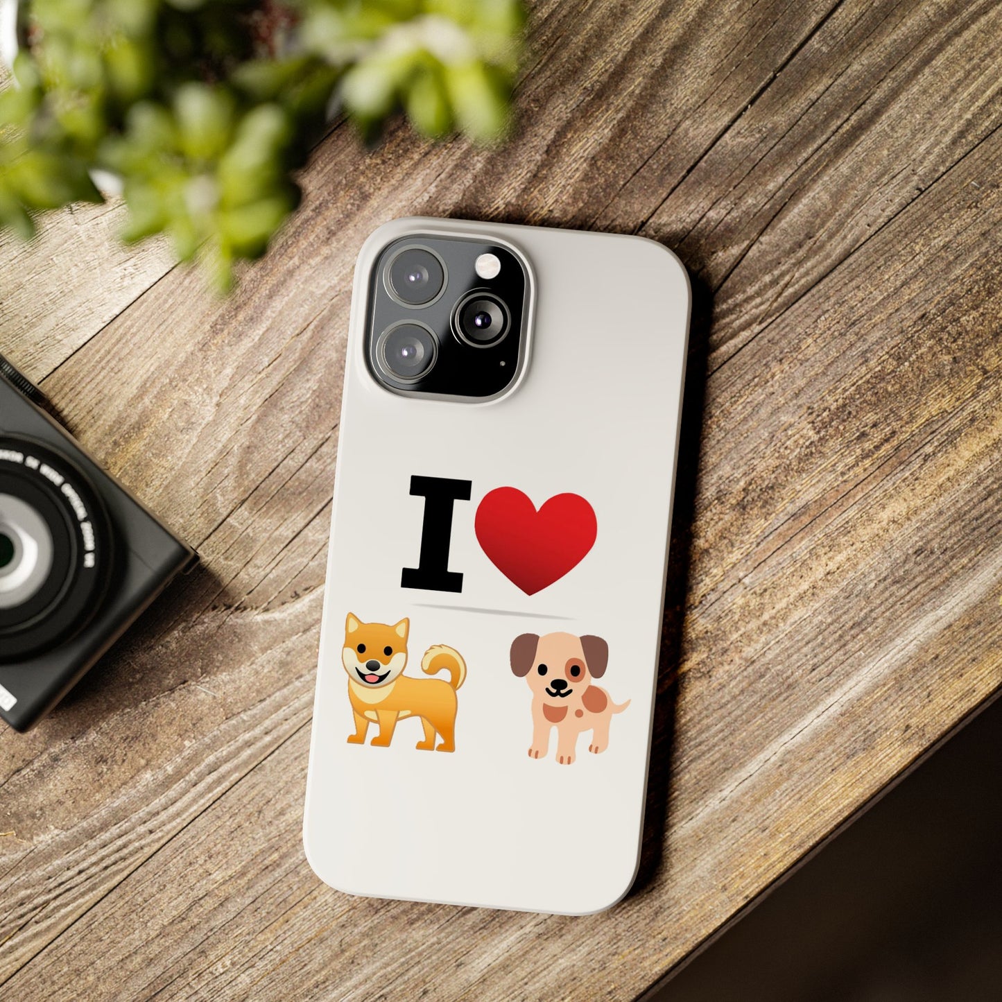 I Heart Dogs - Slim Phone Cases