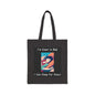 Great In Bed (Black) - Cotton Canvas Tote Bag