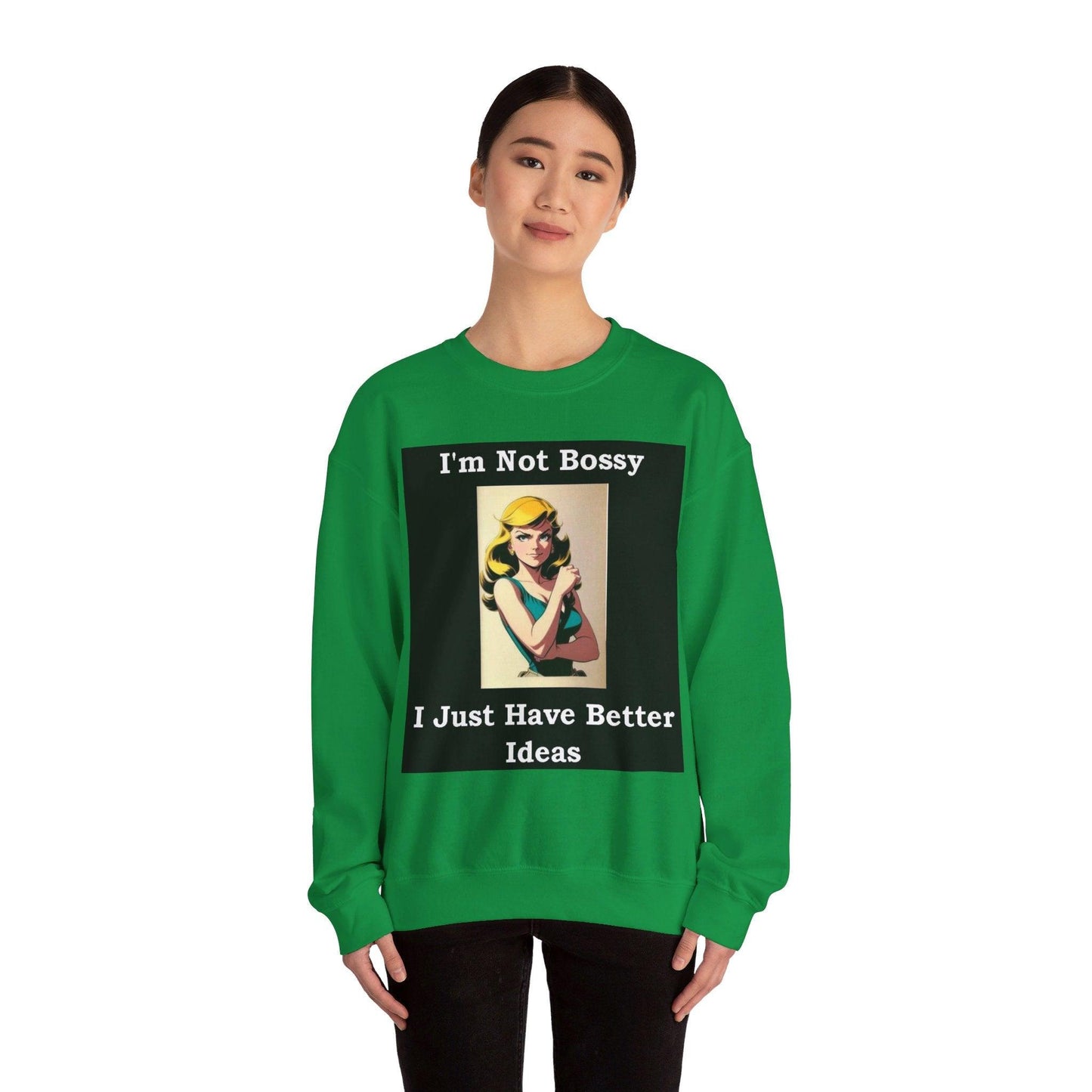 Bossy - Unisex Heavy Blend™ Crewneck Sweatshirt