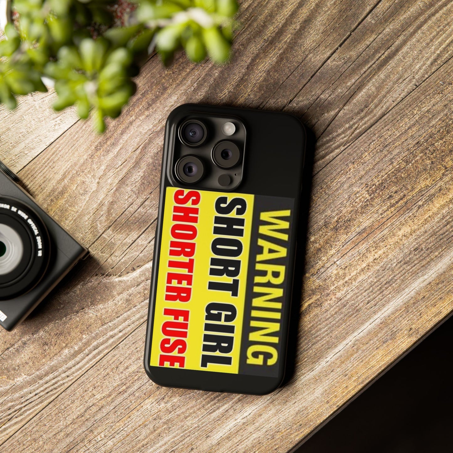 Slim Phone Cases - Short Girl Short Fuse