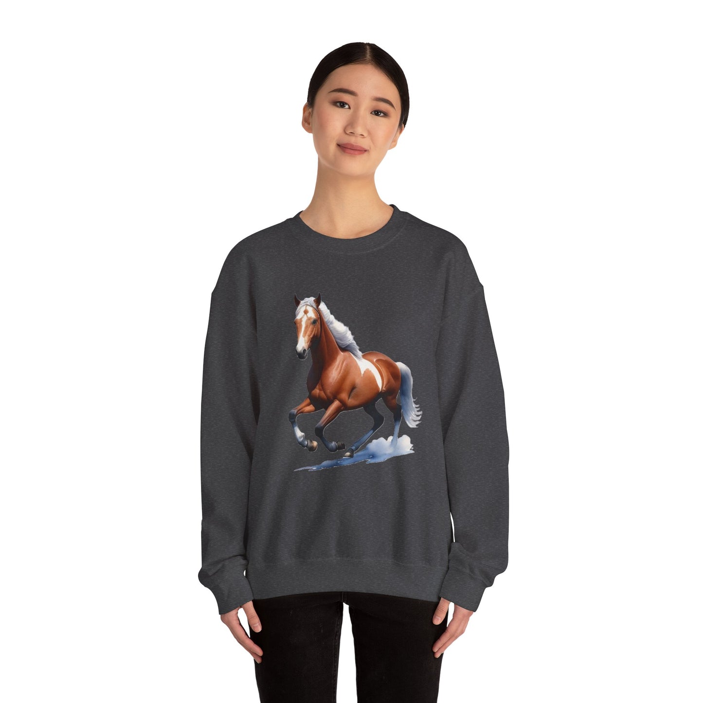 Galloping Horse 1 - Crewneck Sweatshirt