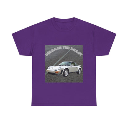 Unleash The Beast Classic Cars 2 - Unisex Heavy Cotton T-Shirt