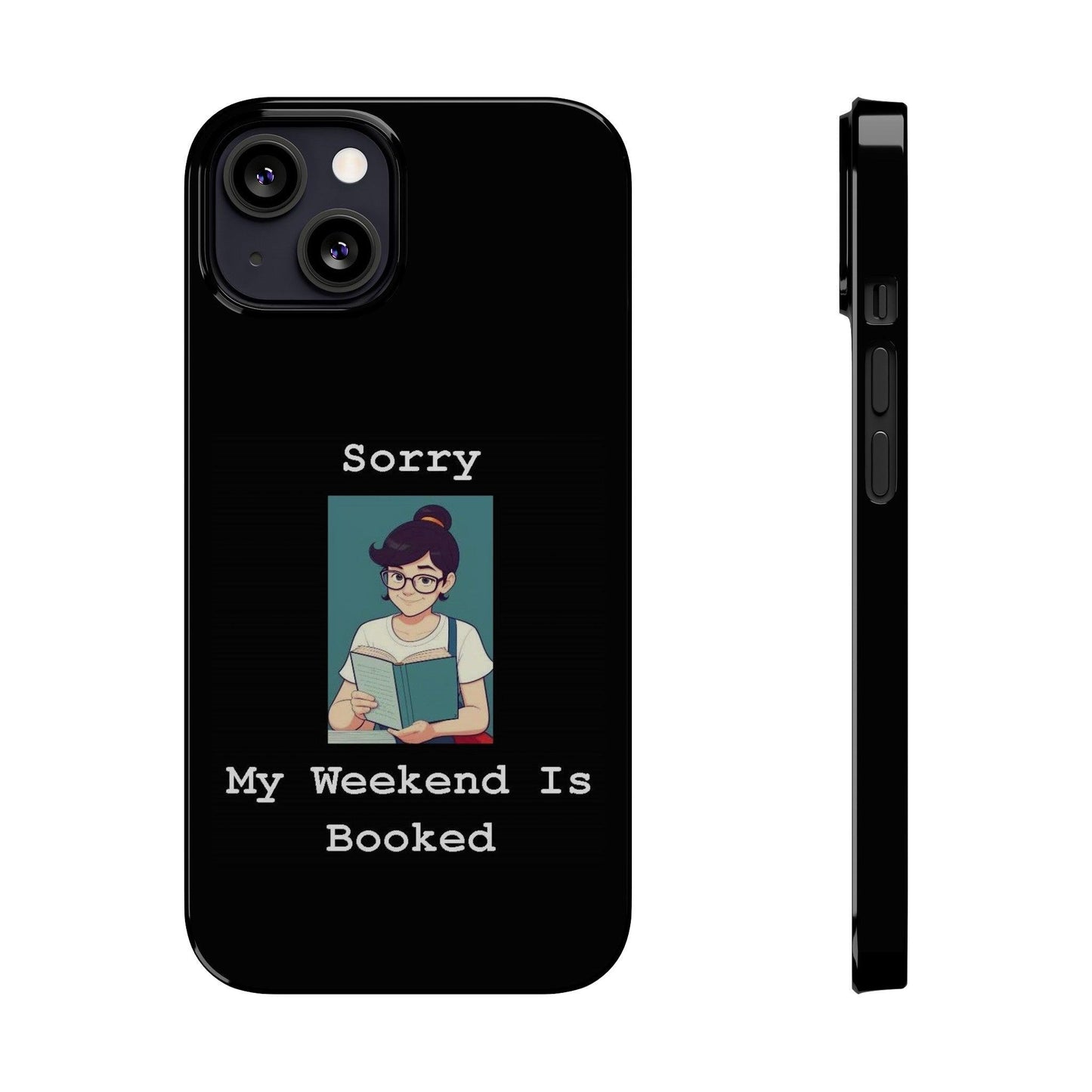 Booked 2 (Black) - Slim Phone Cases - Better Mode