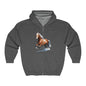 Galloping Horse 1 - Full Zip Hooded Sweatshirt