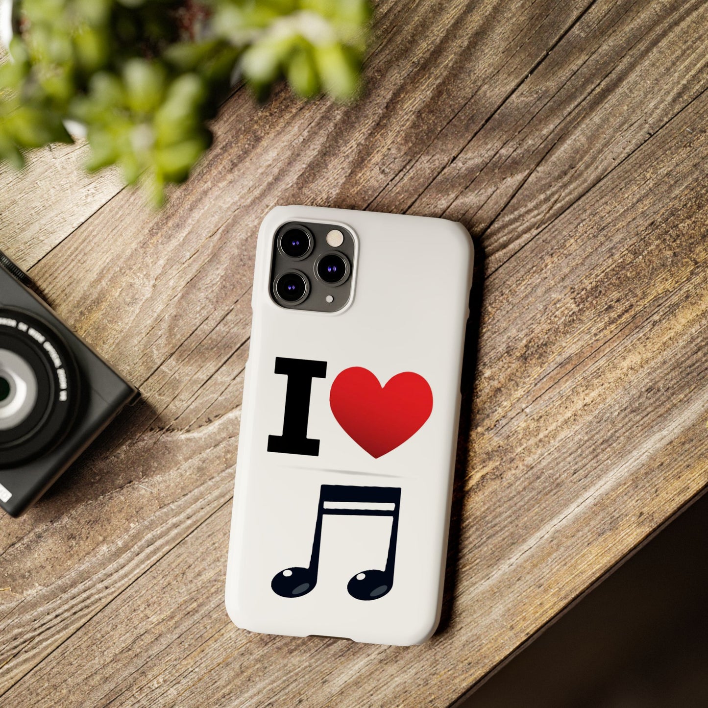 I Heart Music - Slim Phone Cases