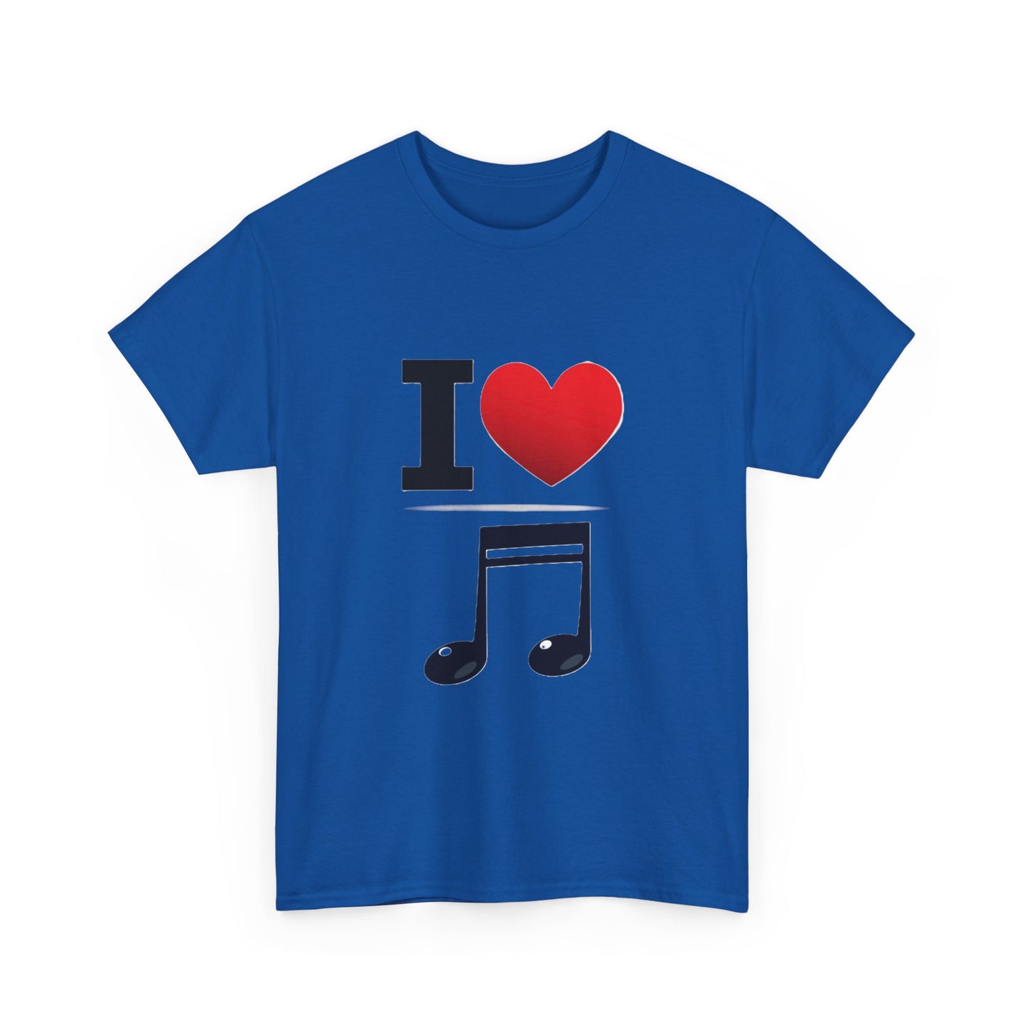 I Heart Music - Unisex Heavy Cotton T-Shirt - Better Mode