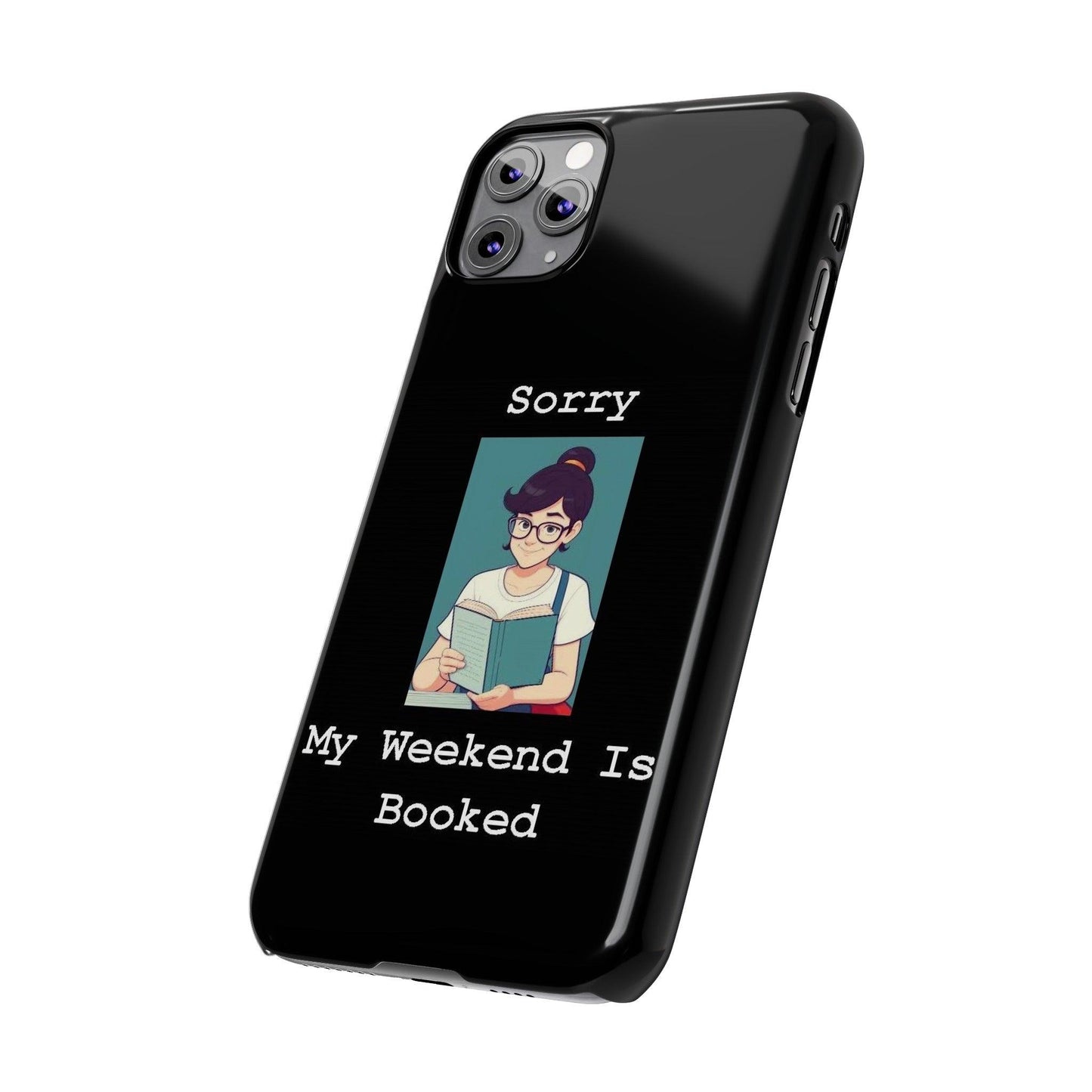 Booked 2 (Black) - Slim Phone Cases - Better Mode