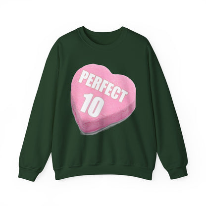 Candy Heart "Perfect 10" - Crewneck Sweatshirt - Better Mode