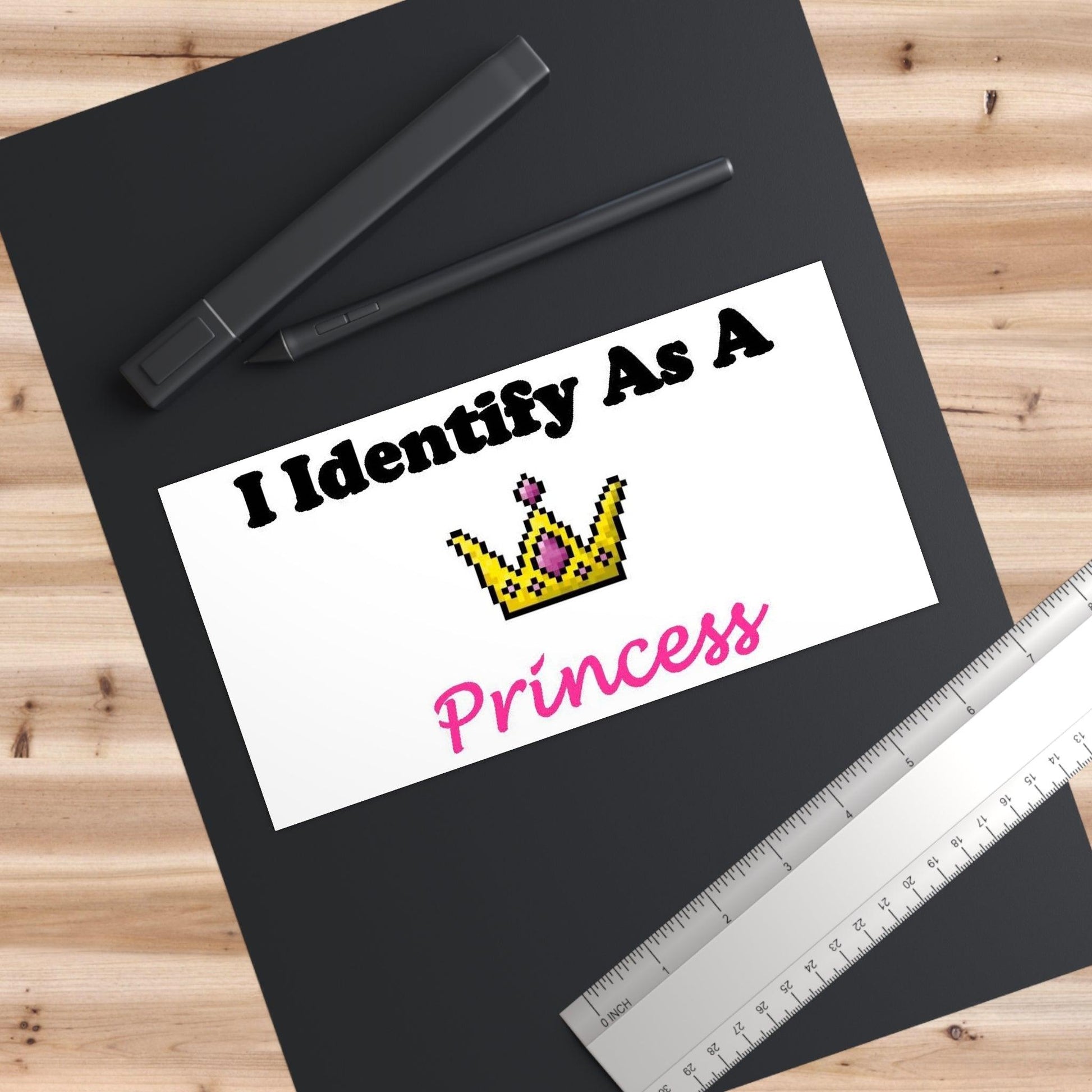 ID Princess - Bumper Stickers - Better Mode