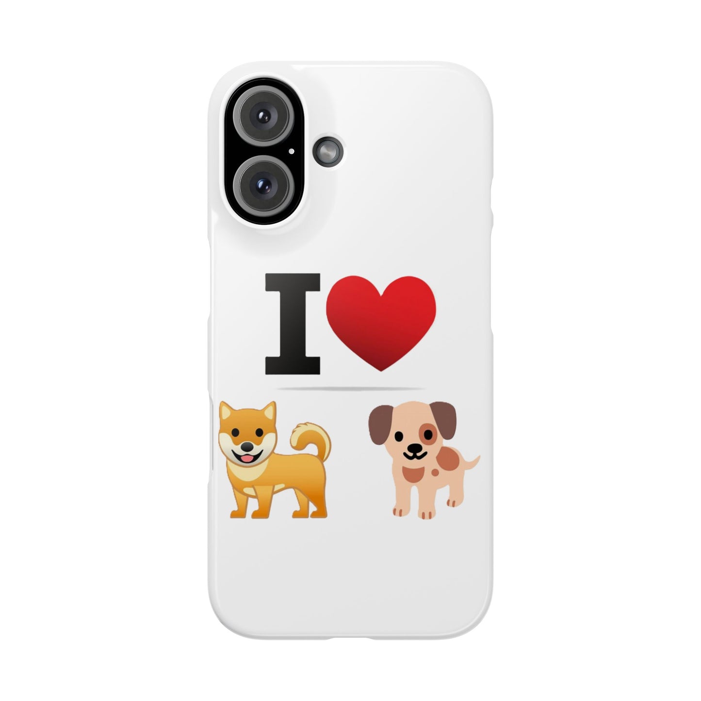 I Heart Dogs - Slim Phone Cases