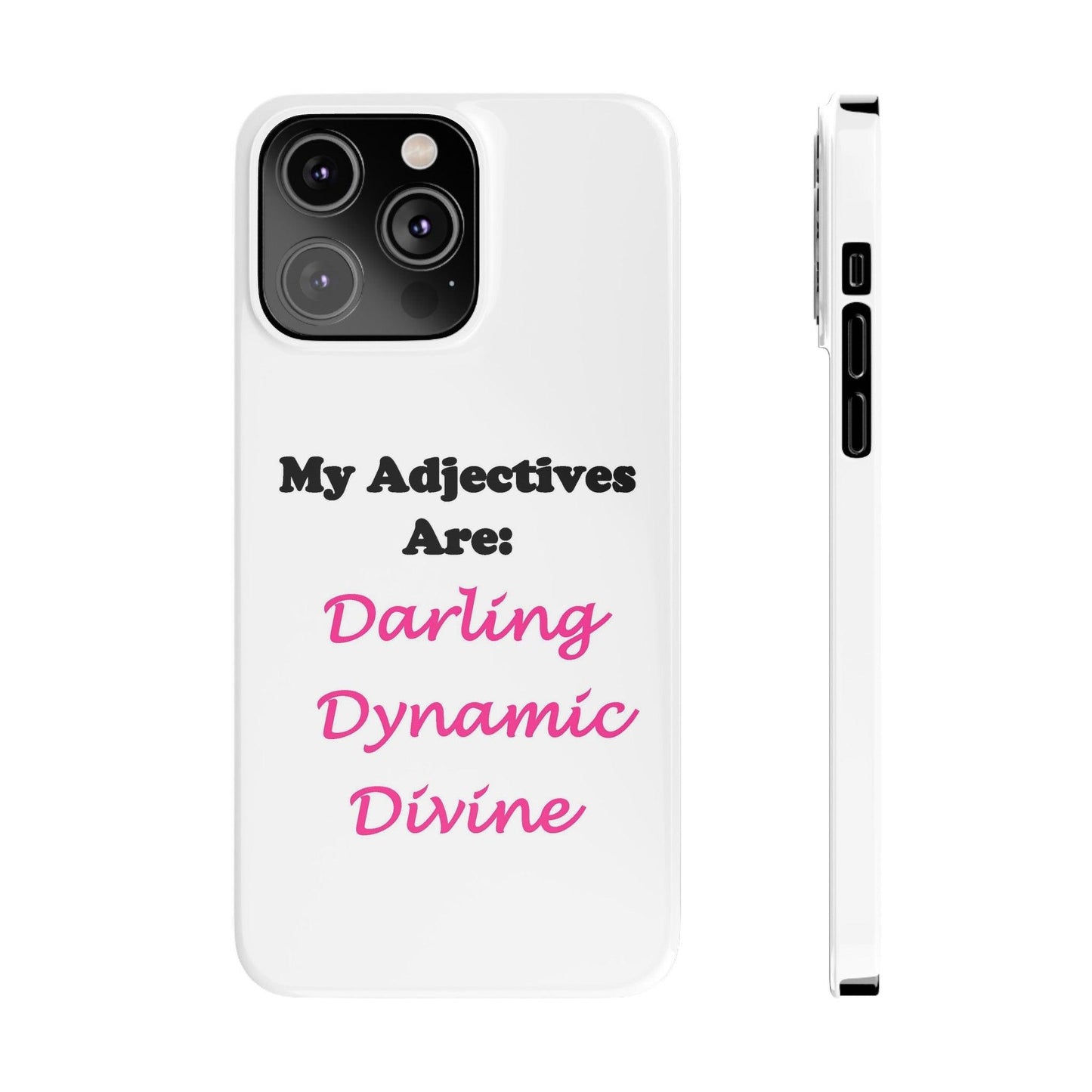 Darling (White) - Slim Phone Cases - Better Mode