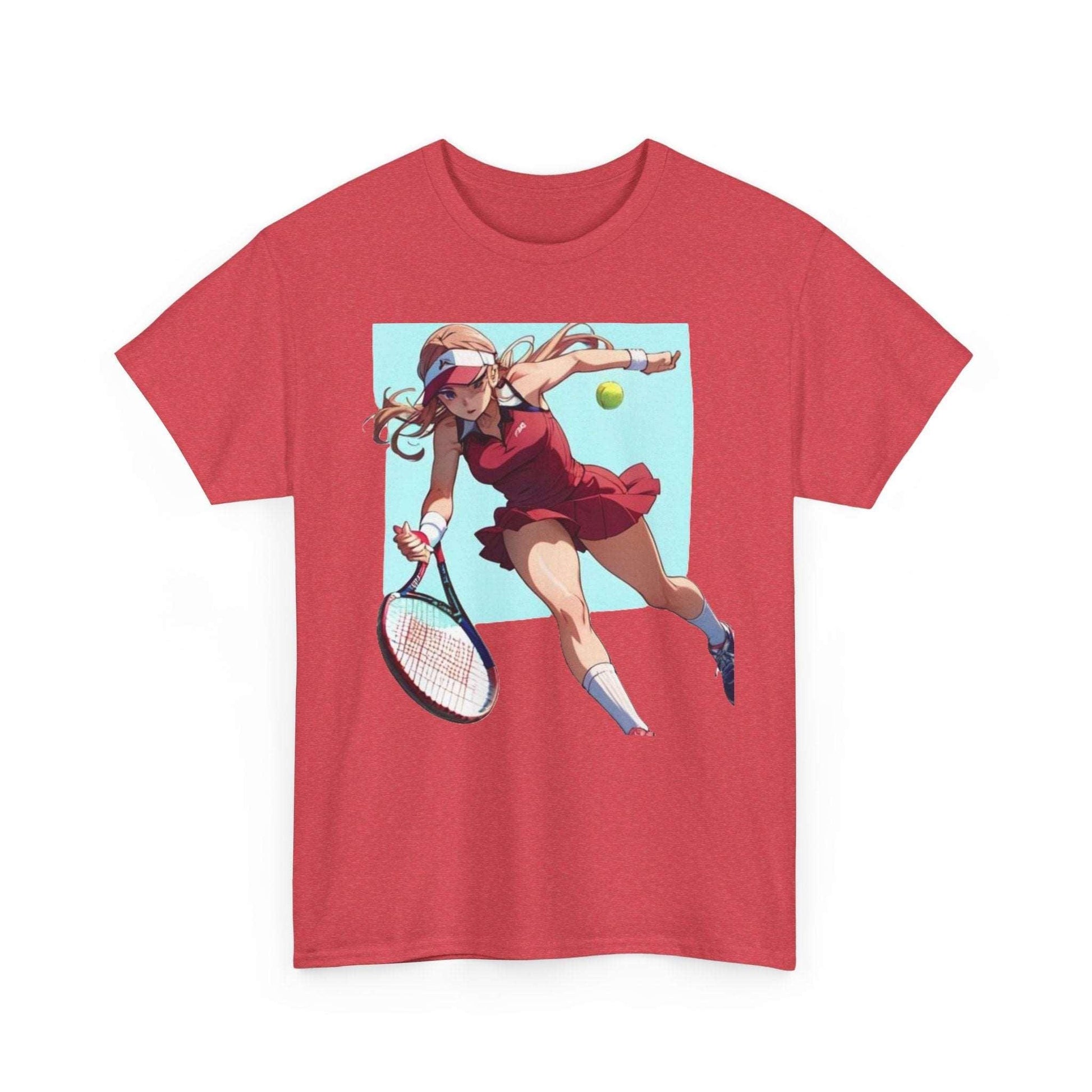 Anime Tennis 2 - Unisex Heavy Cotton T-Shirt