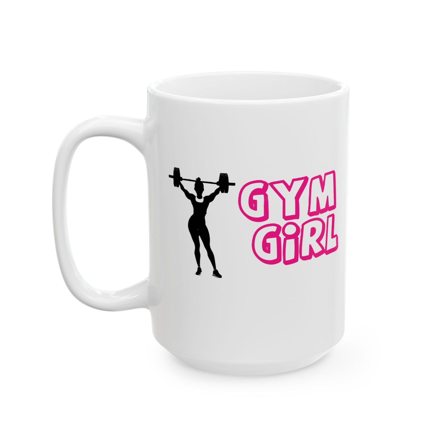 Gym Girl Ceramic Mug