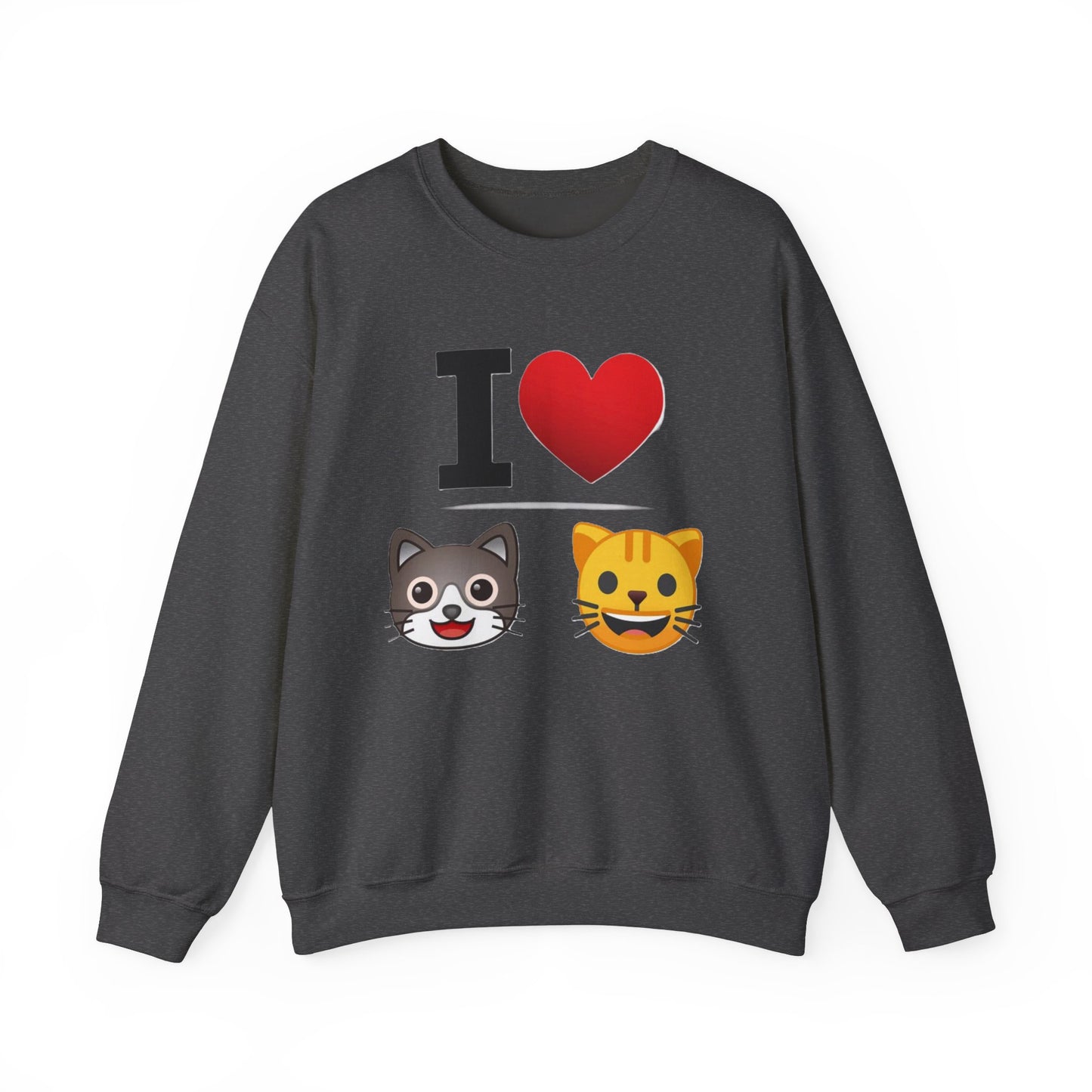 I Heart Cats - Crewneck Sweatshirt - Better Mode