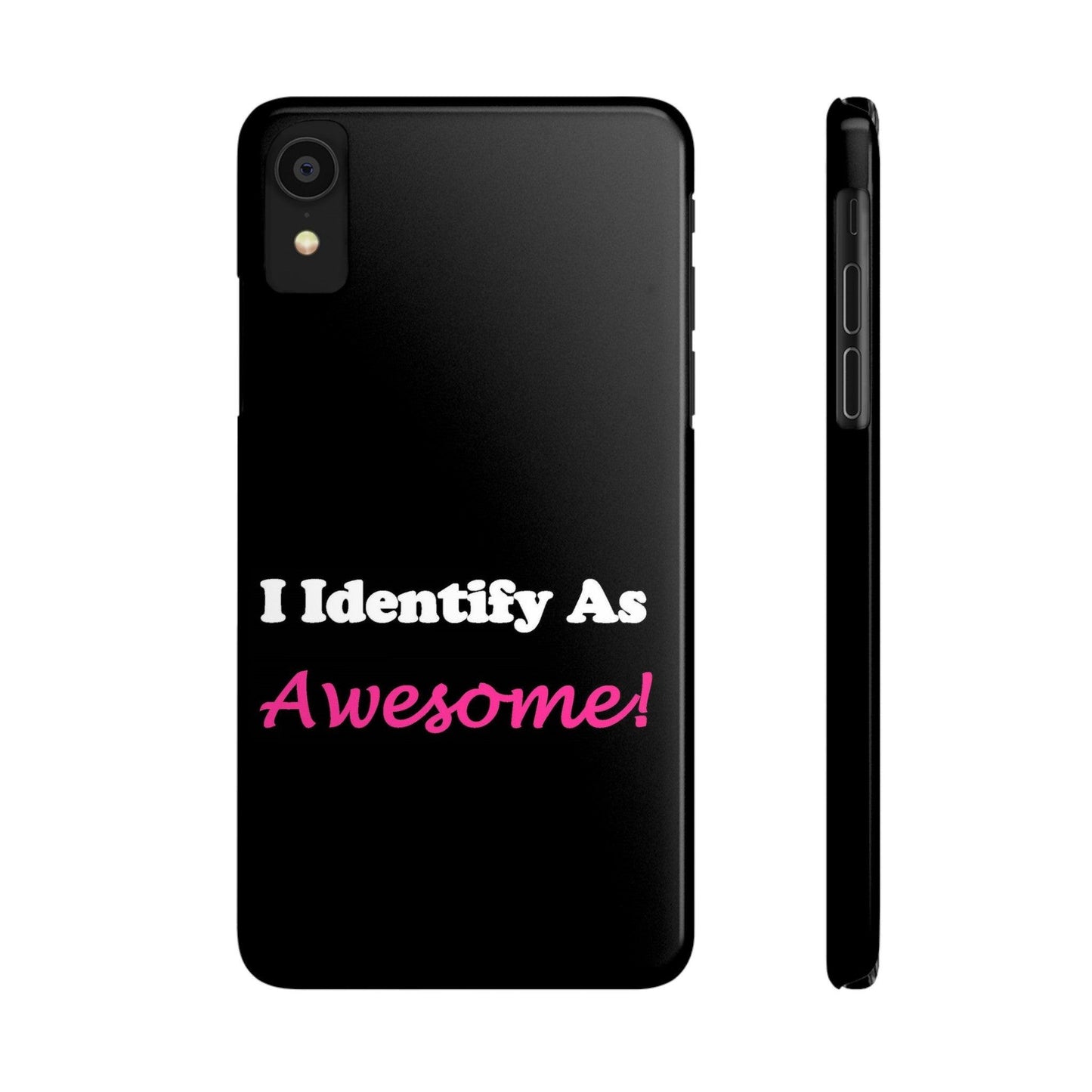 Awesome (Black) - Slim Phone Cases - Better Mode