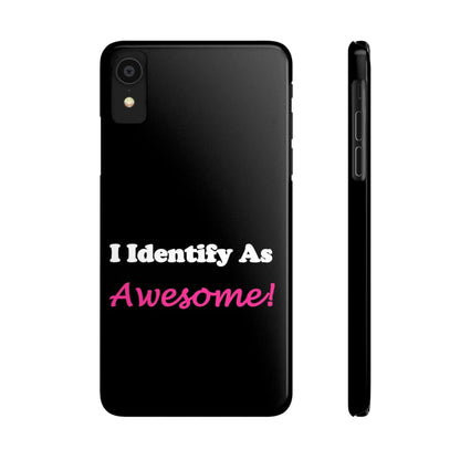 Awesome (Black) - Slim Phone Cases - Better Mode