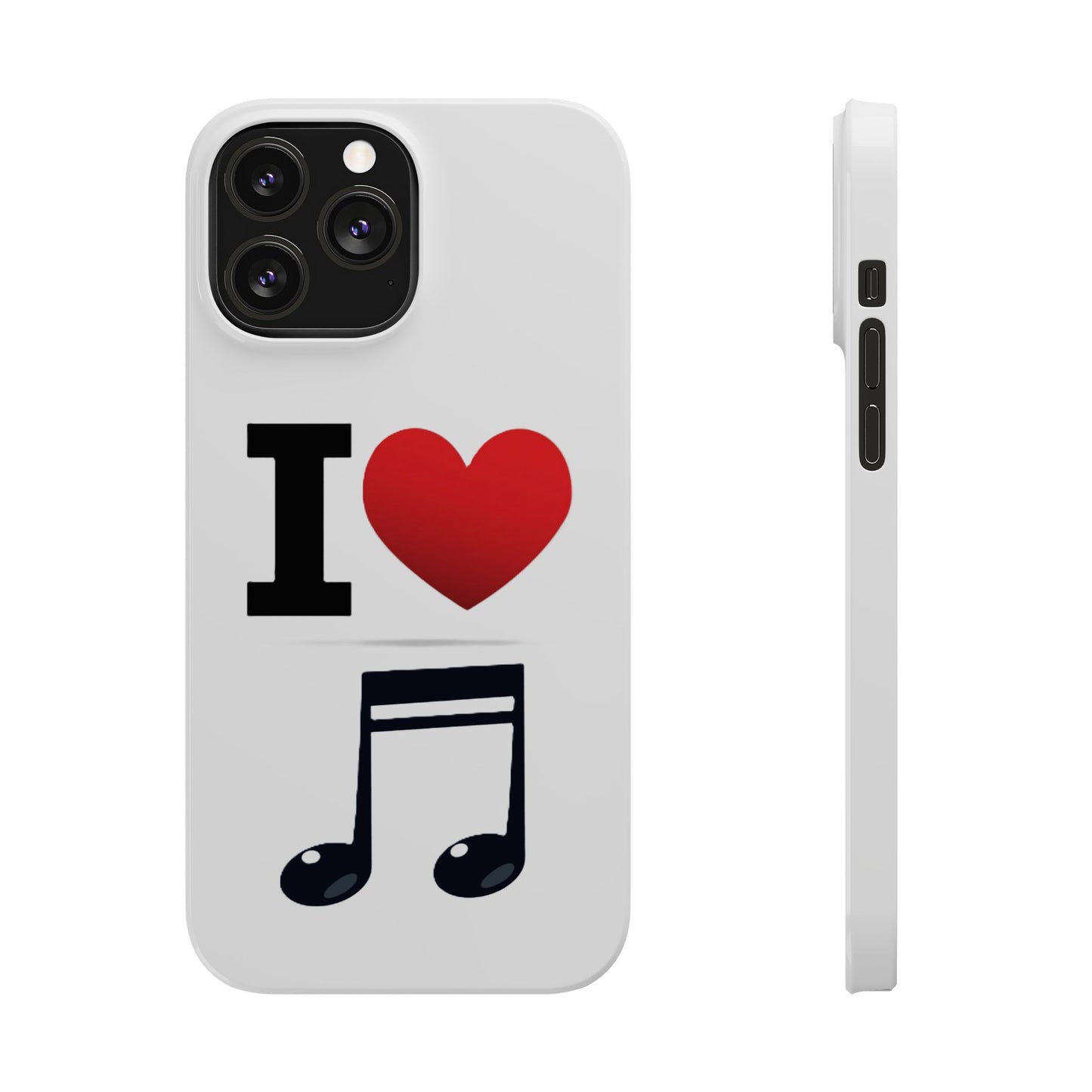 I Heart Music - Slim Phone Cases