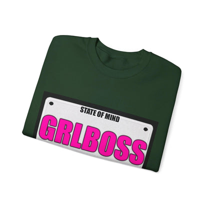 State Of Mind - GRLBOSS - Unisex Heavy Blend™ Crewneck Sweatshirt