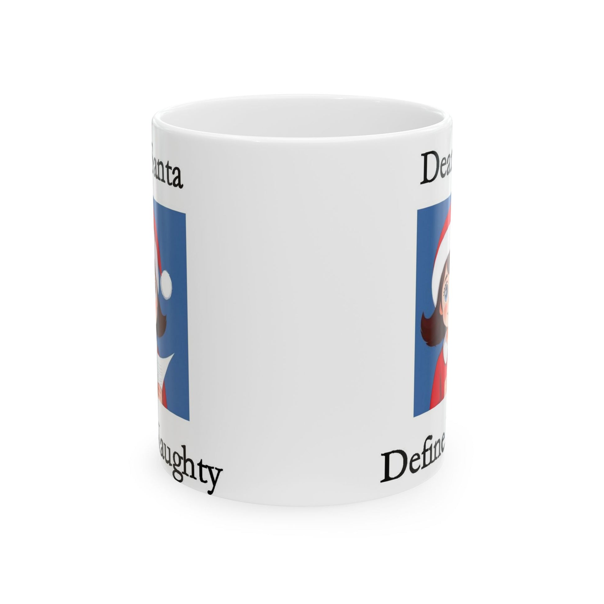 Christmas Dear Santa 1 (White) - Ceramic Mug, (11oz, 15oz) - Better Mode