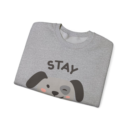 Stay Pawsitive - Crewneck Sweatshirt