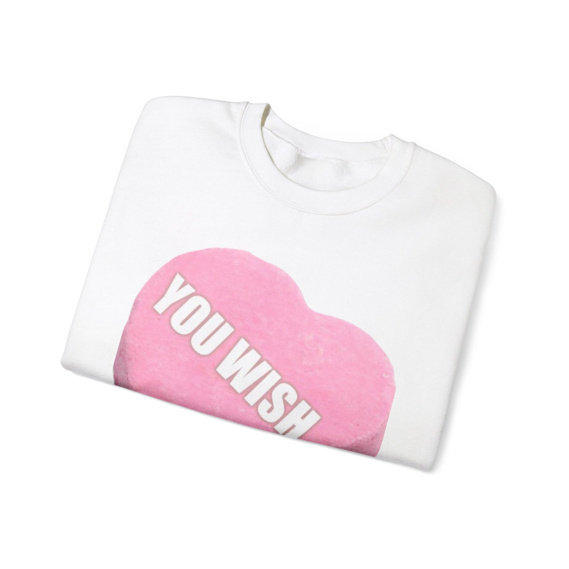 Candy Heart "You Wish" - Crewneck Sweatshirt - Better Mode